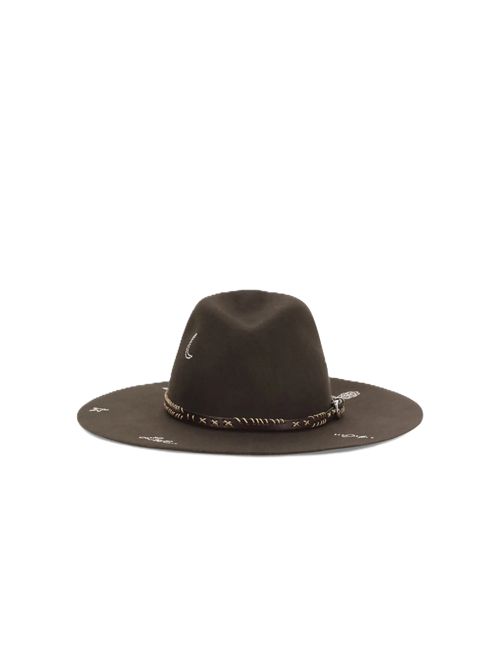 Fedora hat Golden Goose | GUP02719.P002727.55381DARK BROWN